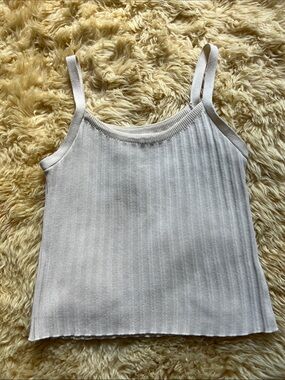 Avocado Cream Tank Top-Loungewear